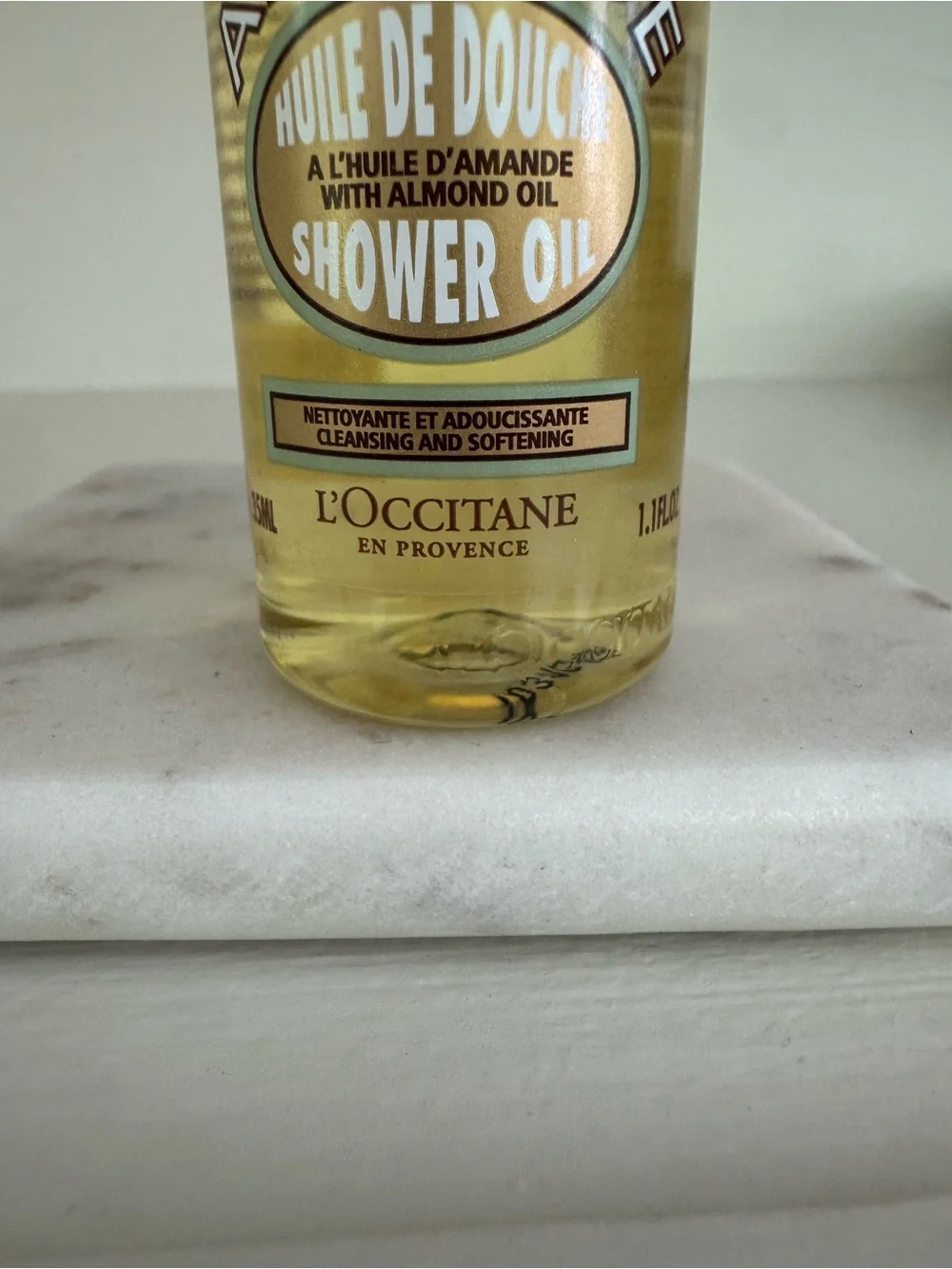 L'Occitane Amande Almond Shower Oil - new travel size